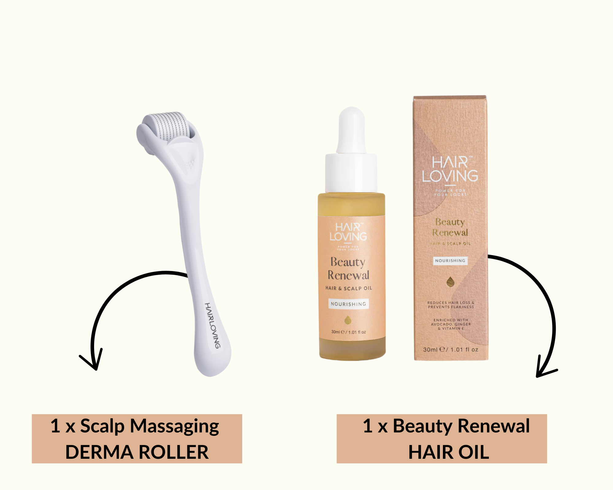 Festive Hair Regrowth Bundle – Original Edition (Beauty Renewal Hair and Scalp Oil)