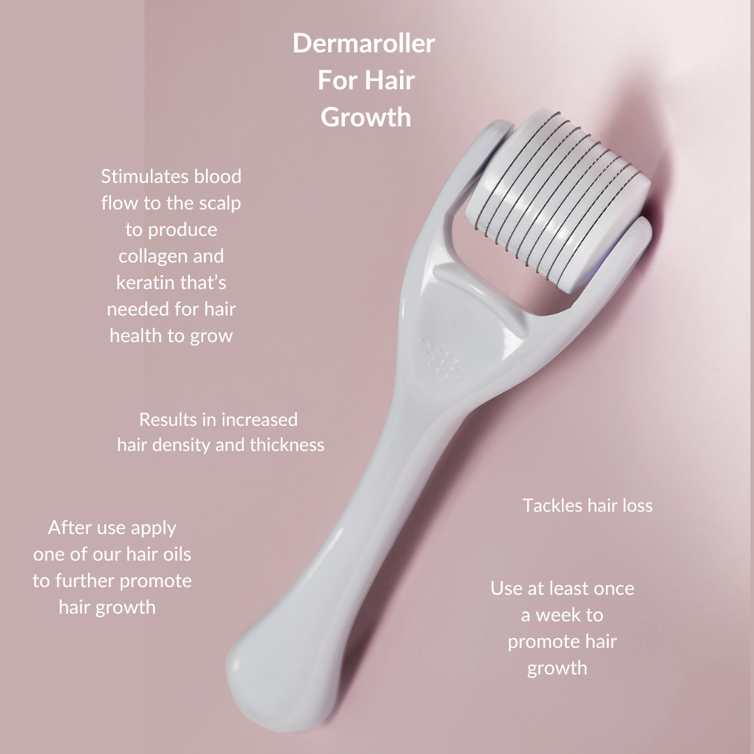 HAIRLOVE's Derma Roller - Stimulate Growth for Thicker, Healthier Hair By Derma  Rolling